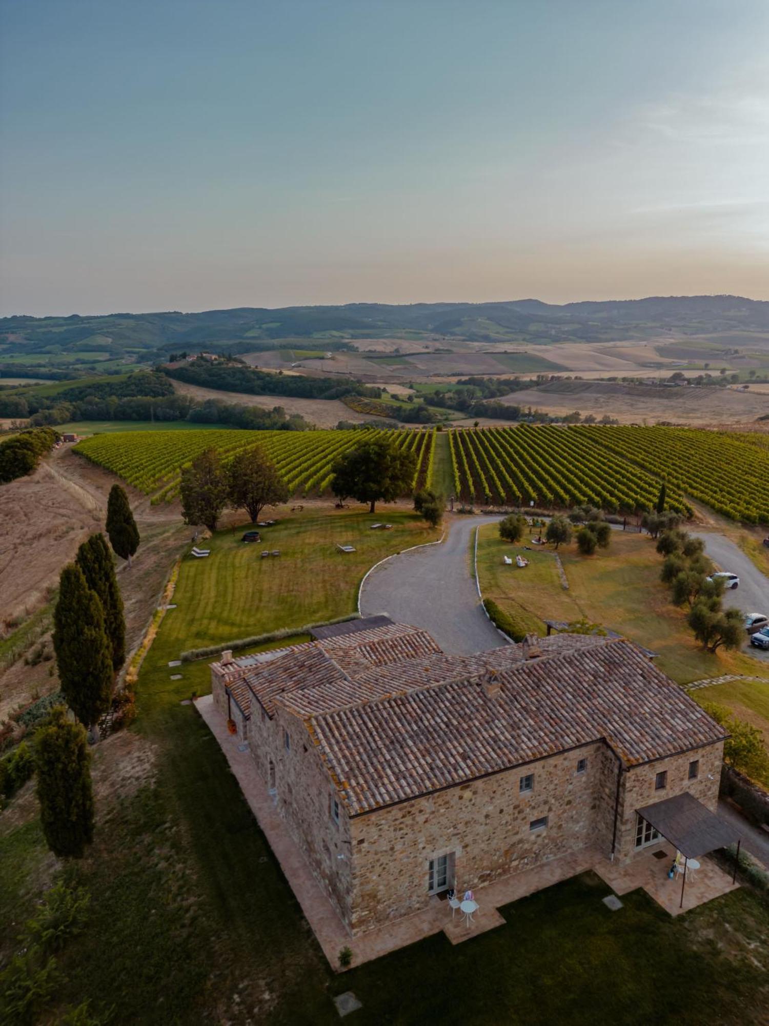 Willa Sce Quiric San Quirico dʼOrcia Zewnętrze zdjęcie