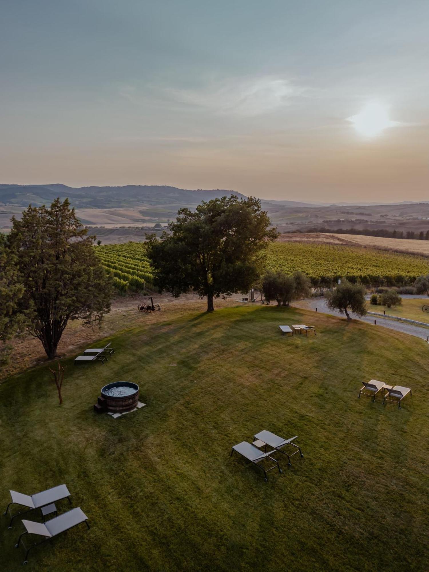 Willa Sce Quiric San Quirico dʼOrcia Zewnętrze zdjęcie