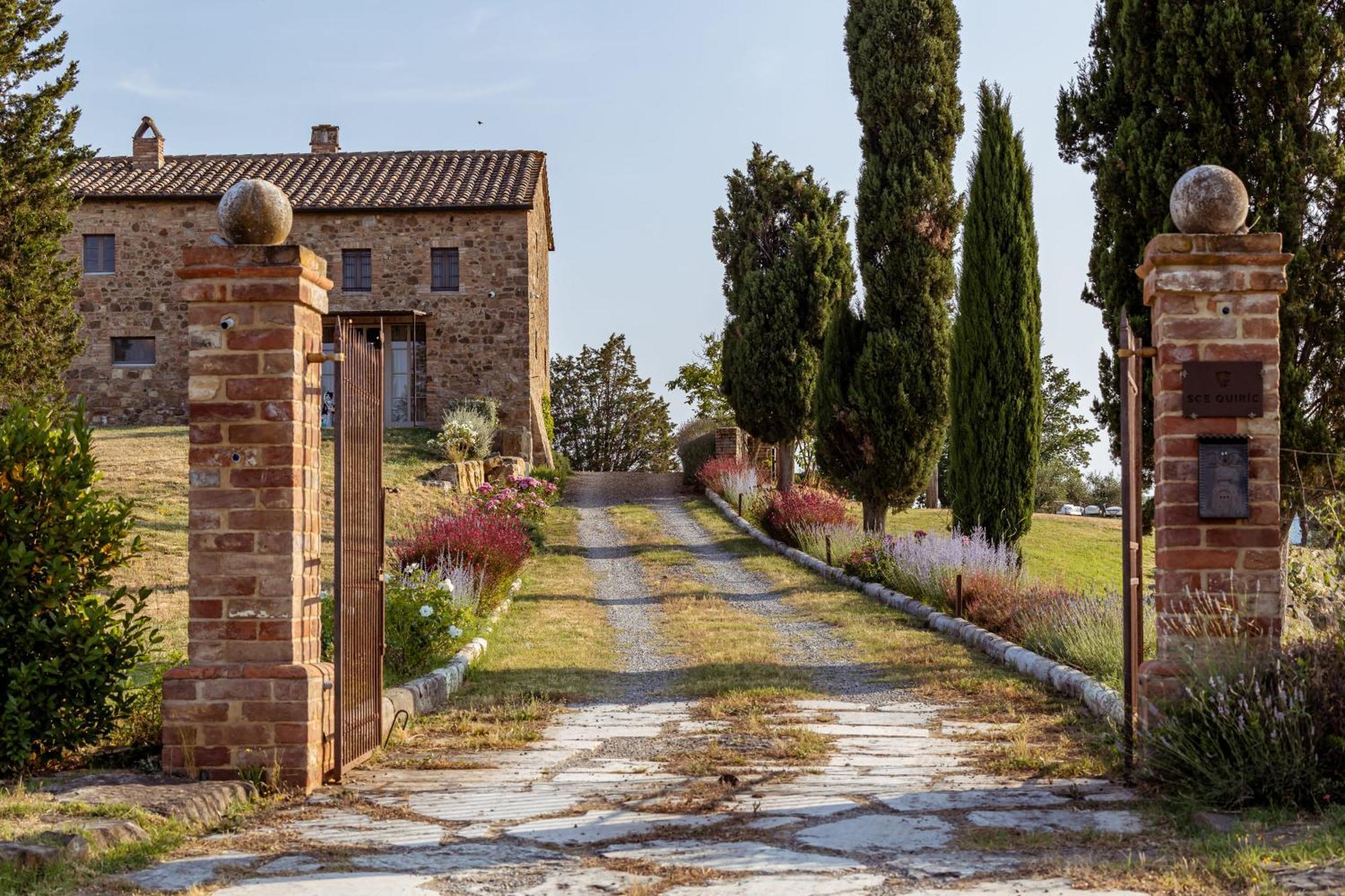 Willa Sce Quiric San Quirico dʼOrcia Zewnętrze zdjęcie