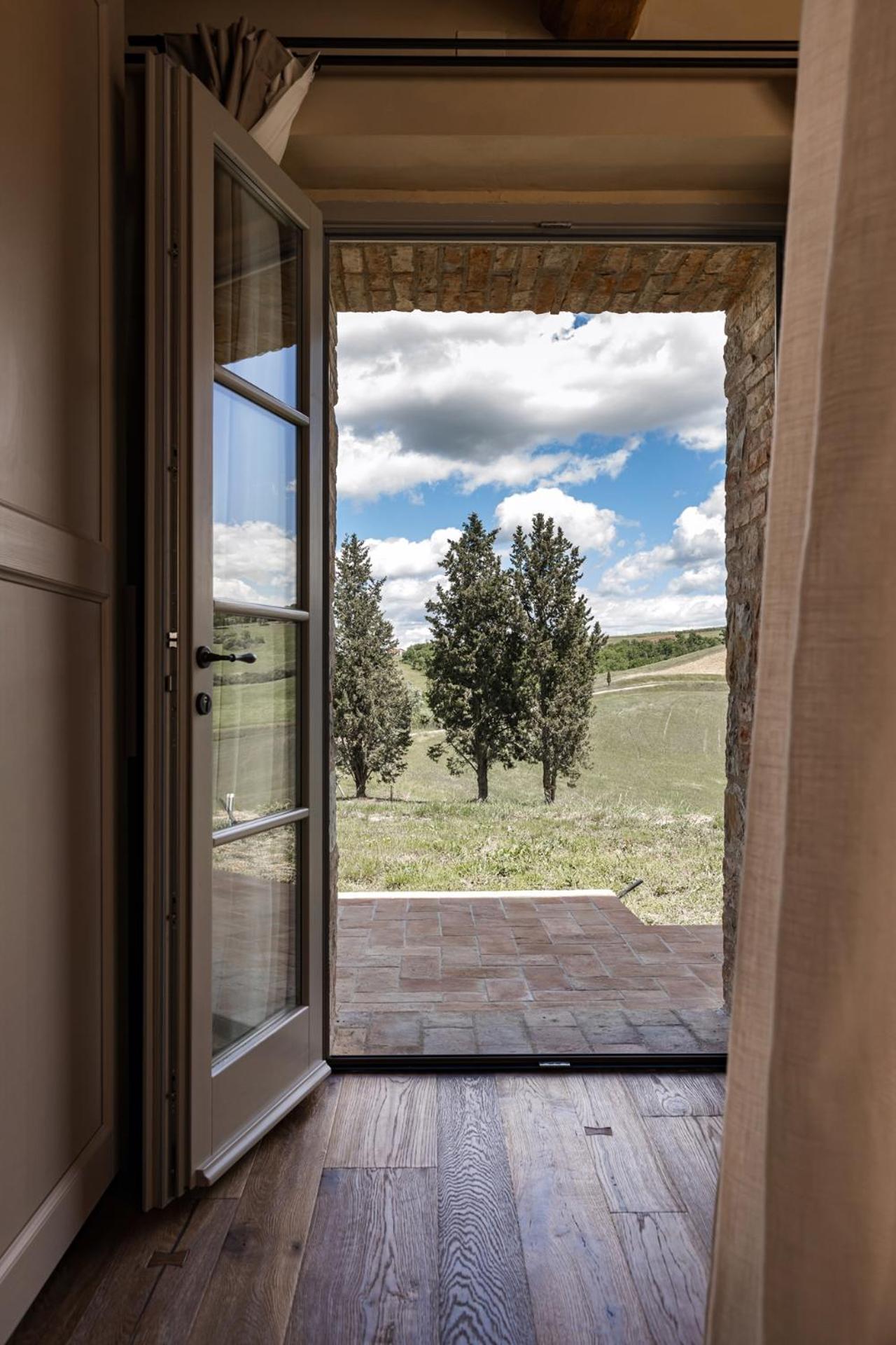 Willa Sce Quiric San Quirico dʼOrcia Zewnętrze zdjęcie