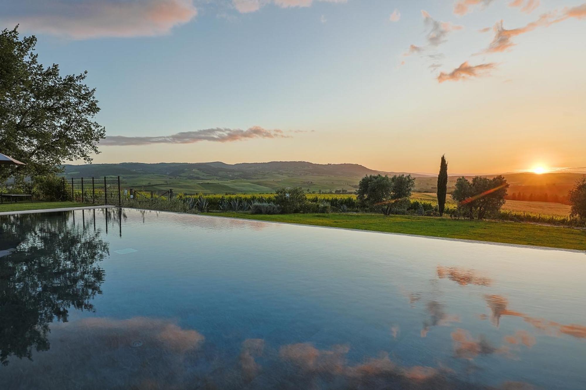 Willa Sce Quiric San Quirico dʼOrcia Zewnętrze zdjęcie